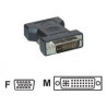 MCL Adaptateur DVI-I m.le/HD15 femelle (P)