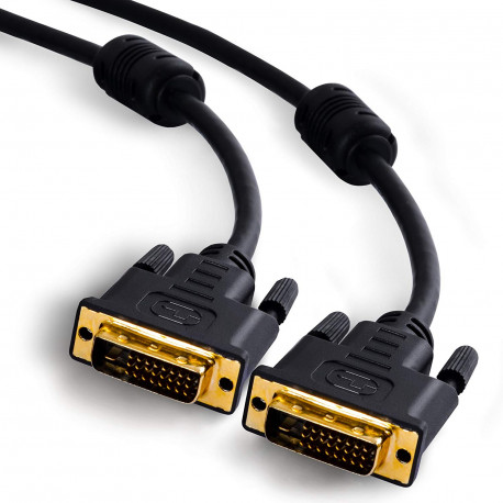 CSL - 1,5m câble High Speed DVI-D mâle vers DVI-D mâle