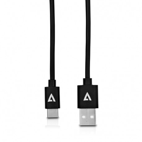 Câble pour transfert de données V7 - 2 m USB - Type A USB - Type C USB-C