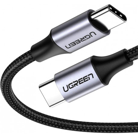 Câble USB C vers USB C Nylon Tressé PD Charge Rapide 60W