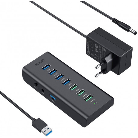 AUKEY HUB USB 3.0 7 Ports ( 4 * USB 3.0 + 3 * Charge 2,4A )