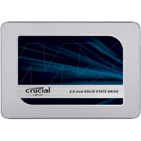 Crucial 1To SSD interne MX500-jusqu’à 560 Mo/s (3D NAND, SATA, 2,5 pouces)