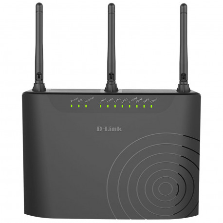 D-Link DSL-3682 AC750 Wireless Dual Band VDSL/ADSL Modem Router