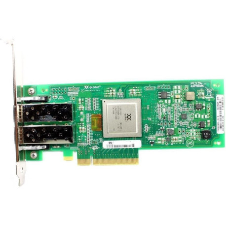 QLogic QLE2562  PCI-E x8 8 Go Double Port Fibre HBA Adaptateur de bus hôte - occasion