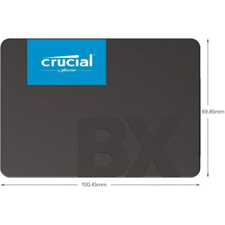 Crucial BX500 2TB 3D NAND SATA 2,5 pouces SSD interne