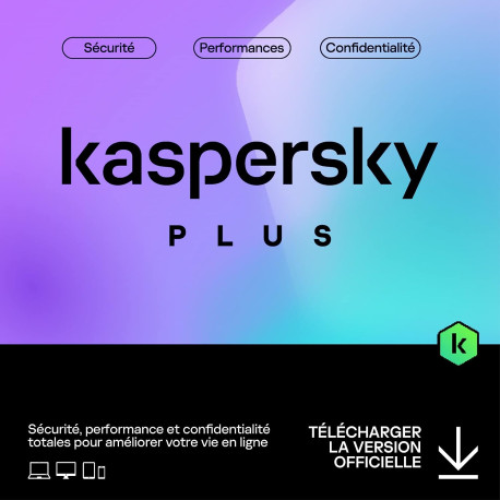 Kaspersky Plus 2 ans - 3PC