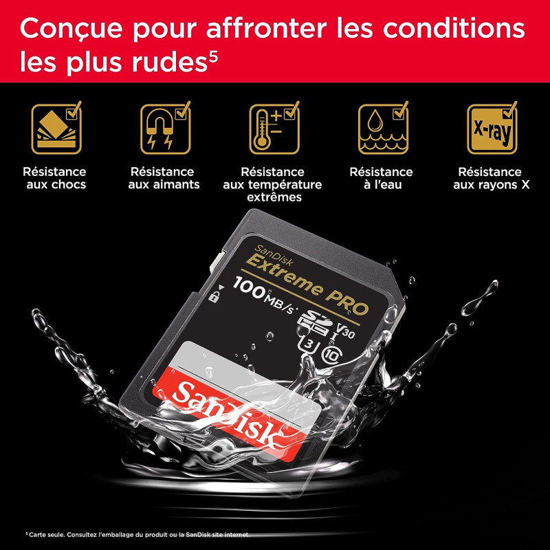 SanDisk 32 Go Extreme PRO carte SDHC + RescuePRO Deluxe - La Boutic par  Dixinfor