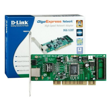 CARTE PCI ETHERNET GIGABIT D-LINK DGE-528T
