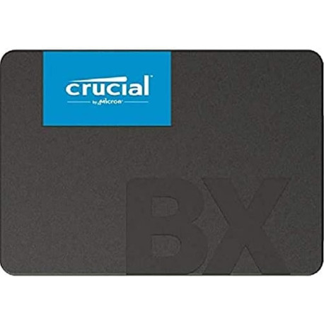 SSD Crucial BX500 - 2.5" Interne - 500 Go - SATA (SATA/600) - 120 To TBW - 550 Mo/s