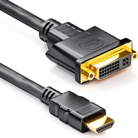 Câble Adaptateur HDMI vers DVI-I