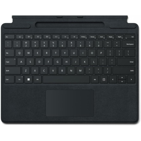 Microsoft Surface clavier Signature Keyboard, Noir, compatible Surface Pro 8, Pro 9 et Pro X (Clavier AZERTY)