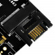 Adaptateur SSD M.2 vers PCI-E SilverStone